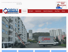 Tablet Screenshot of ordulojistik.com